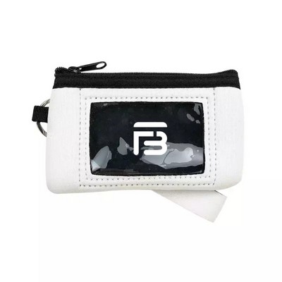 Neoprene Wristlet Id Card Holder