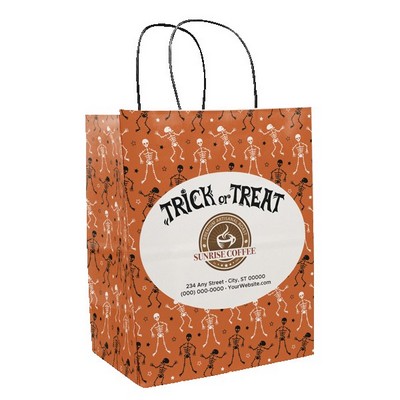 Halloween Scatter Design 2 Handle Shopper (8.5" x 10.25" x 5")