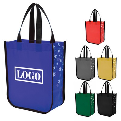 Non-Woven Curved Bottom Tote Bag