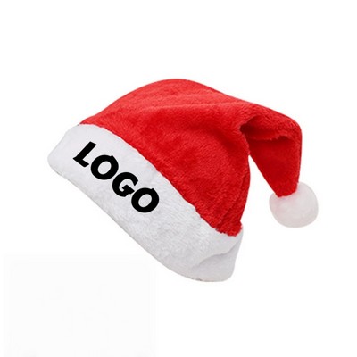 Short plush Santa Hat for Kids