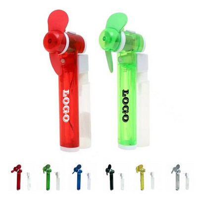 Handheld Misting Spray Fan