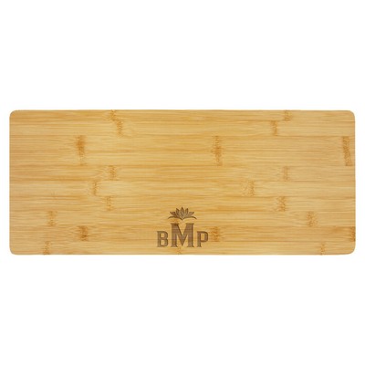 19 3/4" x 8" Bamboo Charcuterie Board/Cutting Board