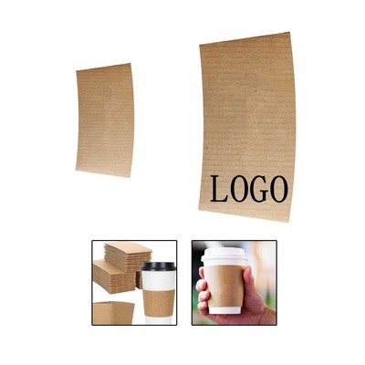 Eco Kraft Coffee Sleeves