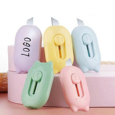 Custom Mini Cartoon Craft Utility Knife Cutter 2 1/5"