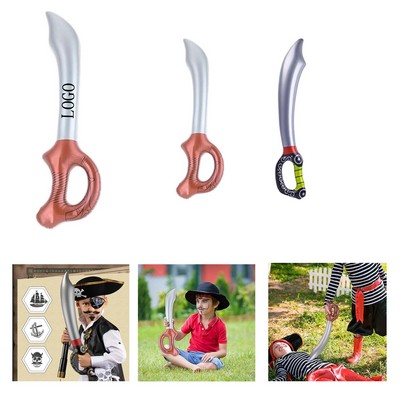 Inflatable PVC Pirate Sword Toy