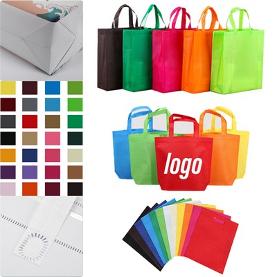 Reusable non-woven shopping tote