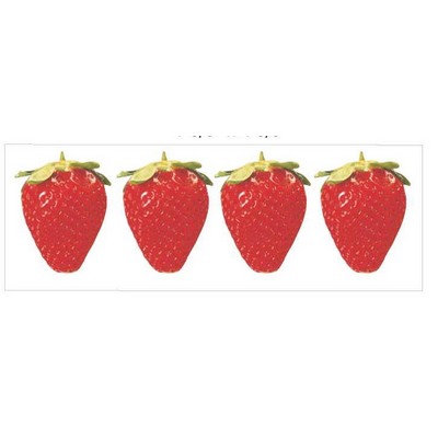 Strawberry Panoramic Badge w/ Bar Pin
