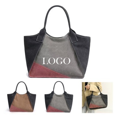 Ladies Canvas Shoulder Bag