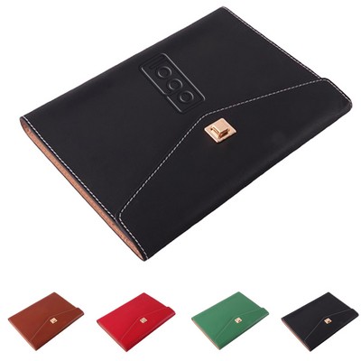 A5 PU Leather Cover Notebook w/ Buckle