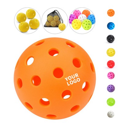 Outdoor Pickleball Ball Two Point Nine Inches Diameter