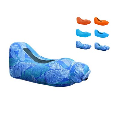 Inflatable Sun Lounger Air Couch with Carrying Bag