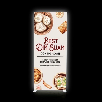 Double Print SEG Lightbox Toolless Assembly(Frame+Fabric)