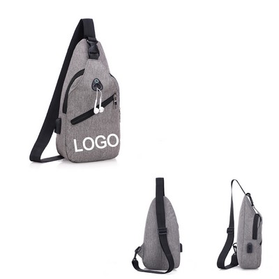 Simple Crossbody Sling Bag Backpack