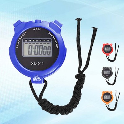 Precise Digital Precision Stopwatch Boasting a Lap Split Function for Accurate Timing in Sports