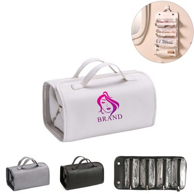 Detachable Travel Toiletry Bag Roll up Makeup Bag