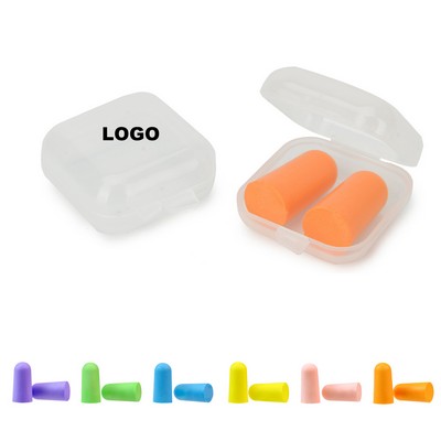 Ear Plug in Clear Case