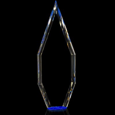 Diamond Bevel Arrowpoint Award - M