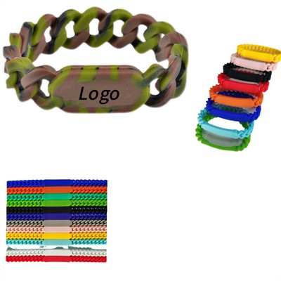 Silicone Link Wristband