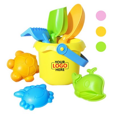 7pcs Beach Sand Plastic Sandbox Playset