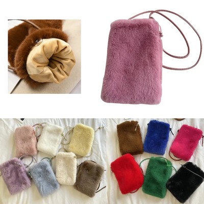 Women's Plush Crossbody Bag
