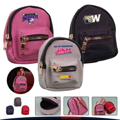 Kerrit Canvas Mini Backpack Coin Pouch