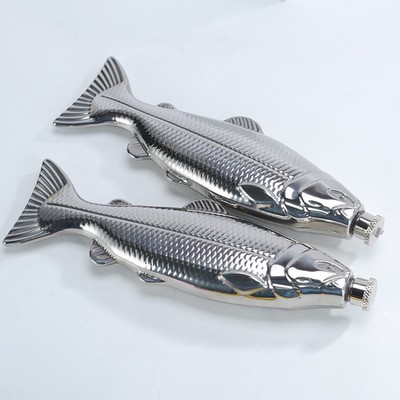 4Oz Stainless Steel Fish Flask
