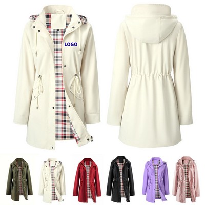 Women's Long Hooded Jacket