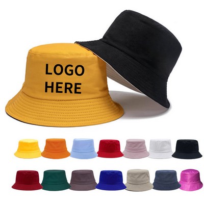 Cotton Unisex Bucket Hat