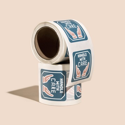 3"x3" Rounded Corner Roll Labels