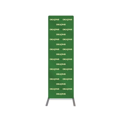 2.5' x 6.5' Economy Step and Repeat Banner Stand Package