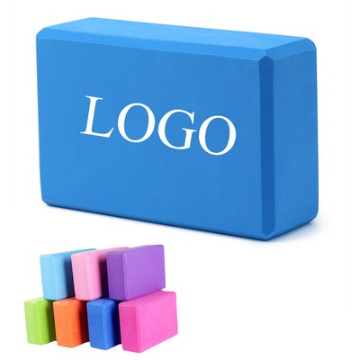 Eco EVA Foam Yoga Block for Comfort Support and Balance