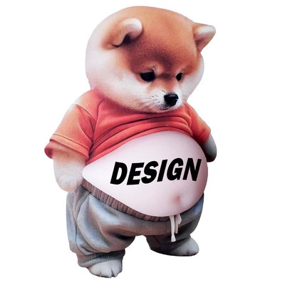 Shiba Inu Squishy Bumper Sticker