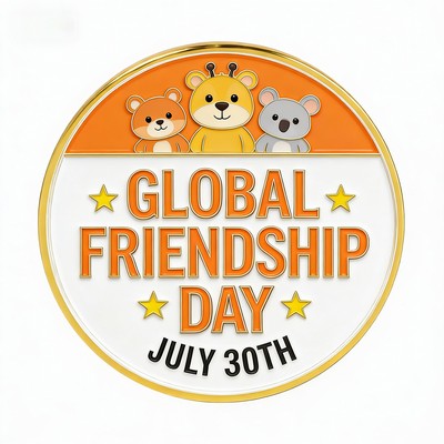 1.2" Custom Logo Round Domed Pin