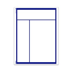 Interior Style Blue Ink Laser Window Sticker