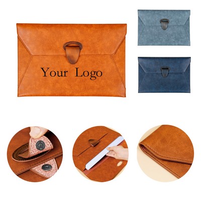 Buckled Waterproof Briefcase