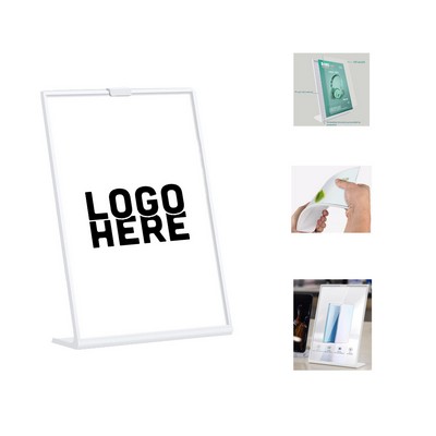 A6 L-Shape Sign Stand