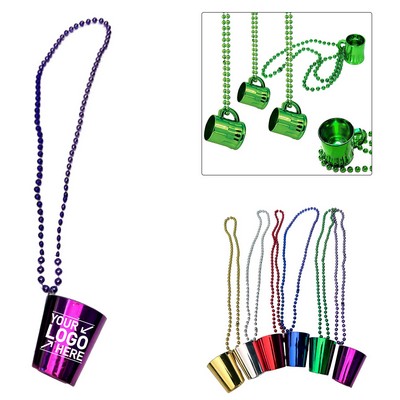 Mini Cup Bead Necklace