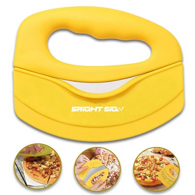 2-Piece Ultra-Sharp Stainless Steel Pizza Cutter