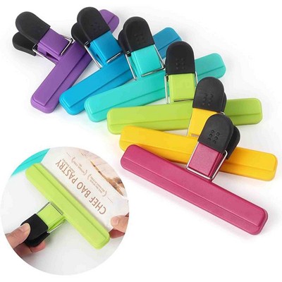 Food Chip Upgrade Wide Open Bag Clip For Food Storage With Air Tight Seal Grip