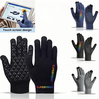 Touchscreen Knit Gloves