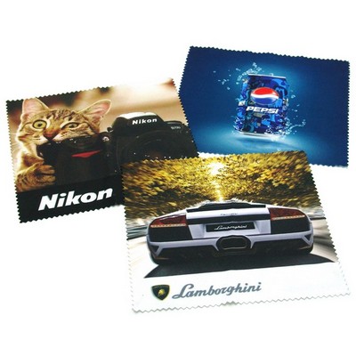 Full Color Microfiber Cloth - 6" x 6"