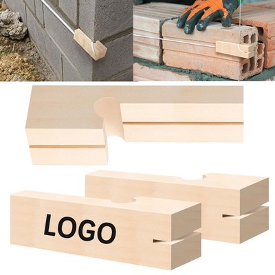 Wooden Masonry String Line Alignment Block