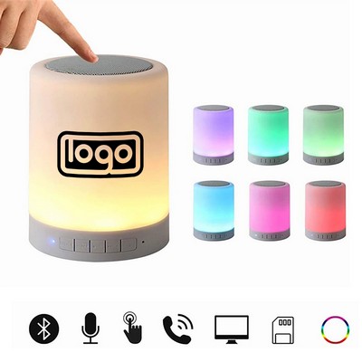 Elecstars Touch Bedside Lamp with Bluetooth Speaker