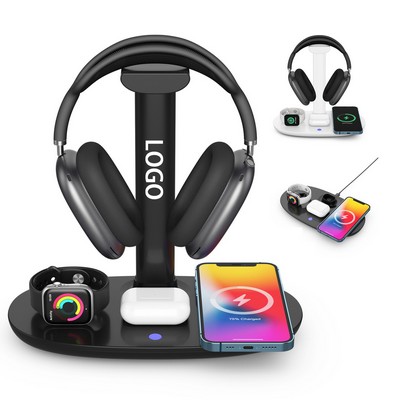 4-in-1 Fast Wireless Charging Station