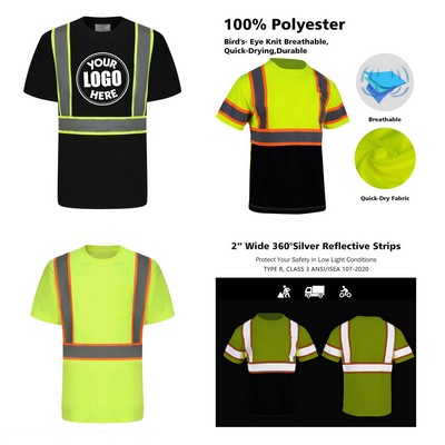 Certified High Visibility Short Sleeve Shirt