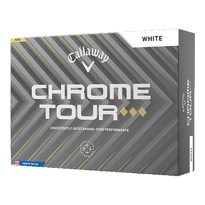 New Callaway Chrome Tour Triple Diamond Golf Balls
