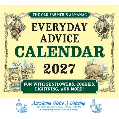 The Old Farmer's Almanac® Everyday Advice: 2027 Stapled