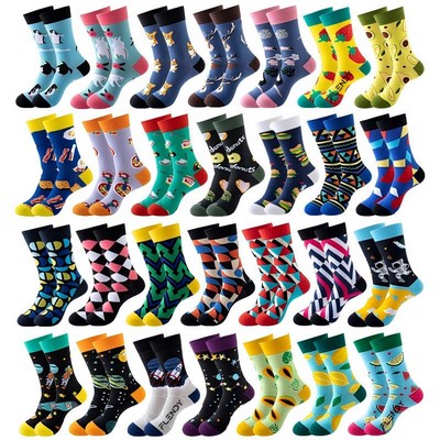 Unisex Funny Novelty Cotton Crew Socks