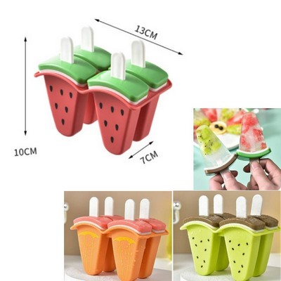 Popsicle Molds 4Pieces Silicone