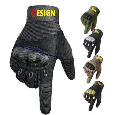 Motorcycle Gloves Touch Screen Hard Knuckle Tactical Gloves